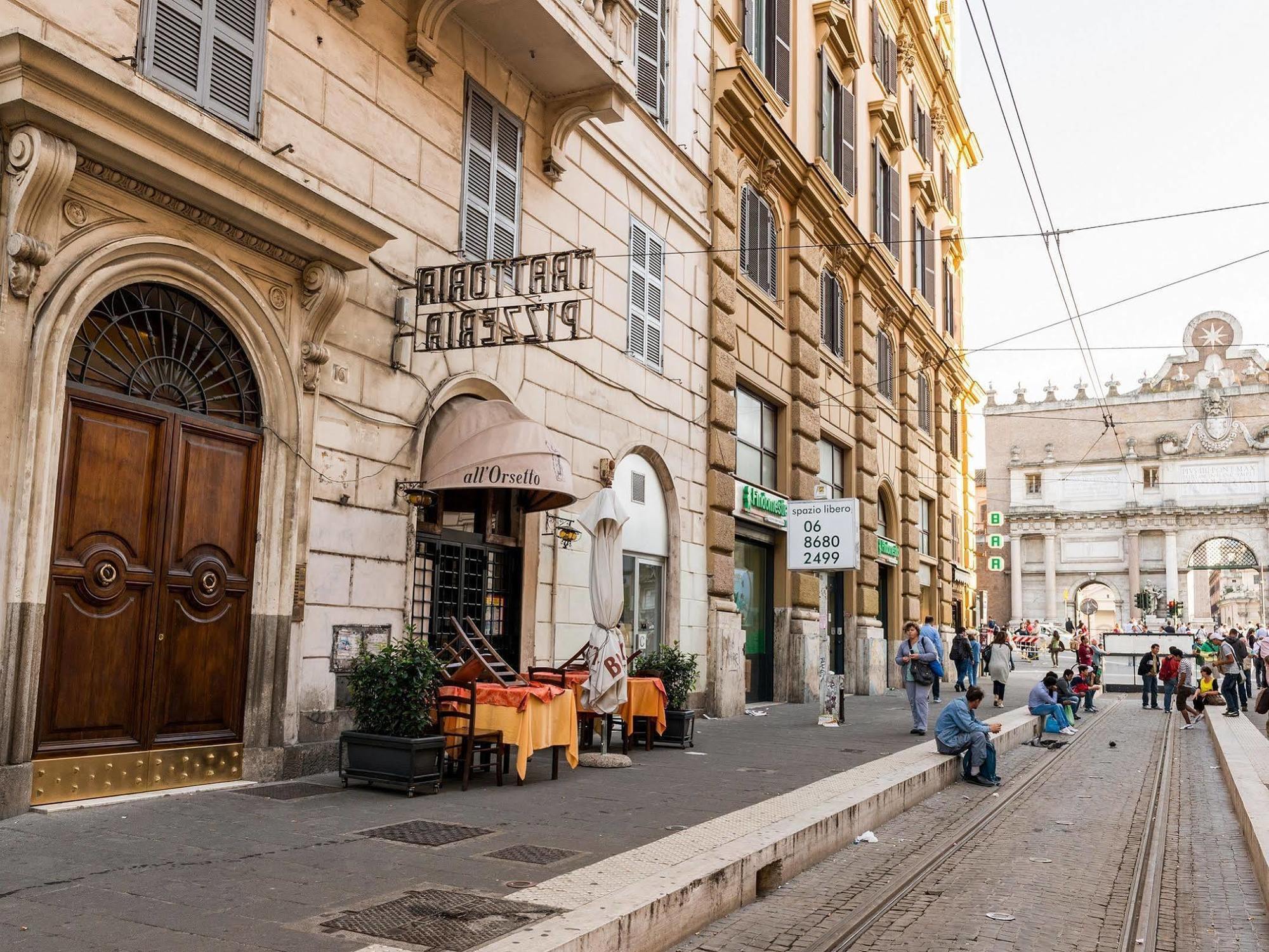 Martina A Piazza Del Popolo Villa Rom Exteriör bild